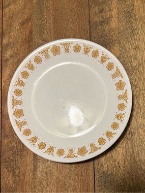 Corelle gold butterfly set of 5